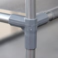 thumbnail image 4 of 50 Pair Non-Woven Multi-Purpose Stackable Free-Standing Shoe Rack, Grey, 4 of 4