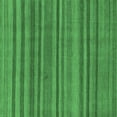 thumbnail image 1 of Ahgly Company Indoor Square Oriental Emerald Green Modern Area Rugs, 5' Square, 1 of 4