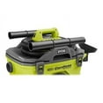 thumbnail image 3 of Ryobi 18-Volt ONE+ 6 Gal. Cordless Wet/Dry Vacuum (Bare-Tool) with Hose, Crevice Tool, Floor Nozzle and Extension Wand, 3 of 5