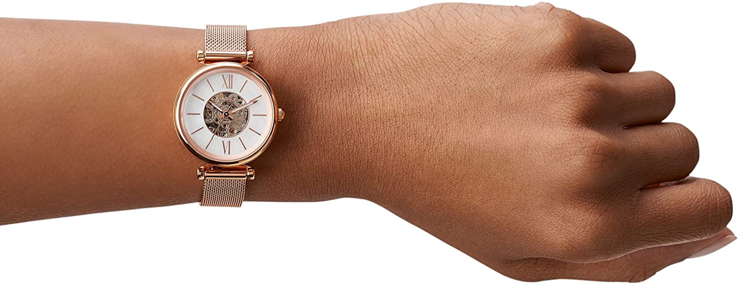 Pearl Skeleton Dial Ladies Watch ME3188 