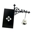 thumbnail image 3 of Linterna estantería fantasma hierro, adorno para habitación pequeña, luz nocturna para leer libros, linterna estantería fantasía,, 3 of 8
