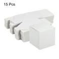 thumbnail image 3 of Paper Cardboard Boxes Gift Paper Box White 2.8x2.8x2.8 Inch for Gift Wrap 15Pcs, 3 of 5