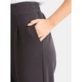 thumbnail image 4 of Avia Women's and Women's Plus ScubaKnit Pleat Joggers with Pockets, Size XS-4X, 4 of 5