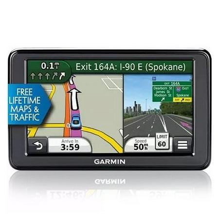 Refurbished Garmin Nuvi 2555LMT 5" GPS with Lifetime Maps & Traffic Updates