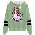 thumbnail image 1 of WILLBEST Sudaderas de Mujer Sudadera con Capucha y Cordón con Estampado Navideño Informal para Mujer 157 Chica​​, 1 of 3