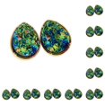 thumbnail image 1 of Jumpingount Pendientes de tuerca para decoración de joyas, accesorio de moda, pendientes pequeños brillantes, adorno de vestir para mujer, regalo tipo 24 10piezas, 1 of 6
