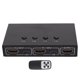 thumbnail image 3 of Conmutador KVM 4 en 1 Bling Bling con interfaz multimedia HD 4K, 3 of 12