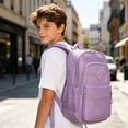 thumbnail image 2 of jiaxiM School Backpacks for Ages 6th 7th 10th 12th - Soft Breathable Mesh Ventilated Strap School Bag for Middle Elementary, High School, University, Park, Travel, Campus Daily Use, 2 of 5