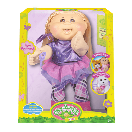 Cabbage Patch Kids Rocker Doll, Blonde Hair/Brown Eye Girl