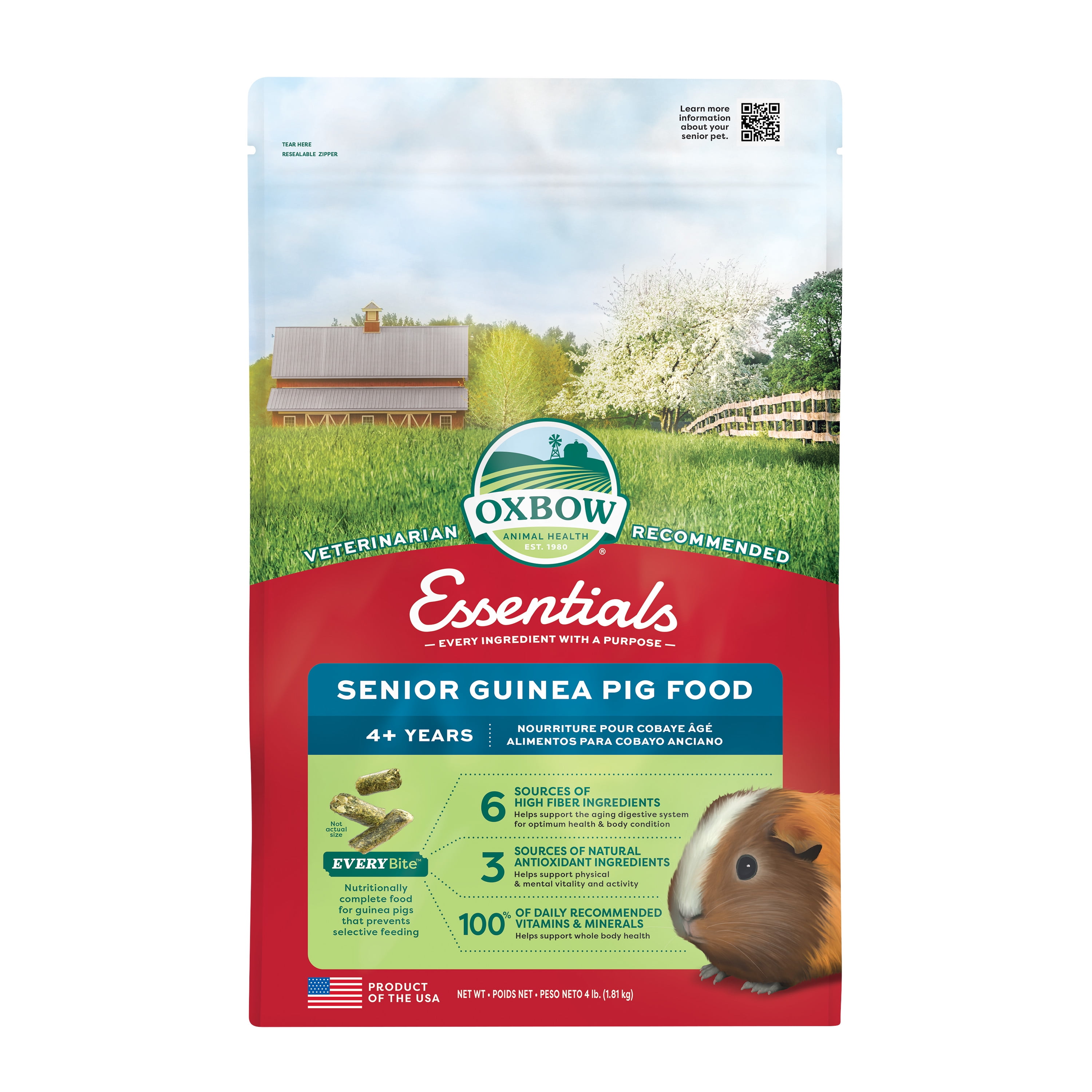 Oxbow essentials adult guinea pig sales