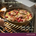 thumbnail image 6 of Anolon Advanced Home 12" Hard-Anodized Nonstick Stir Fry Pan, Bronze, 6 of 6