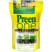 Preen One Lawncare Weed & Feed - 9 lb - Covers 2,500 sq. ft.