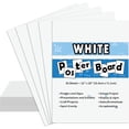 thumbnail image 3 of 50PCS White Poster Board 22"X28",Value Poster Board for School Craft Project Presentation Drawing Graphic Display,Bulk Board, 3 of 3