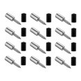 thumbnail image 1 of 12 piezas de tornillos autorroscantes, clavos de partición para armario Negro, 1 of 8