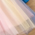 thumbnail image 4 of Odeerbi Toddler Girls Long Sleeve Tulle Tutu Dress Rainbow Sequin Sparkly Pattern Dress Children's Net Princess Dress Knitted Dress Toddler Clothes Blue, 4 of 7