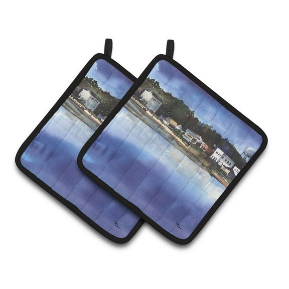 Carolines Treasures 8120LPTHD The Pass Pair of Pot Holders, 7.5HX7.5W, multicolor