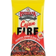 Louisiana Fish Fry Products Cajun Fire Boil Seasoning 4.06 lb Bag.