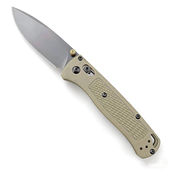 EDC Folding Pocket Knife, 8Cr13MoV Steel Blade, Nylon Fiberglass Handle with Belt Clip, Ideal for Camping, Hiking, and Fishing. (Black Blade)