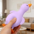 thumbnail image 5 of Dwellin Stretchy Duck Squeeze Toys Stress Relief Funny Fidget Toys for Adults and Kids Party Favors Gift for Birthday Christmas Classroom Prizes Purple, 5 of 6