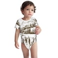 thumbnail image 2 of Yiaed Cows Grazing On The Meadow 2 Print Infant Climbing Short Sleeve Onesie One-Piece Baby Bodysuit Clothes 0-12 Months -6 Months, 2 of 6