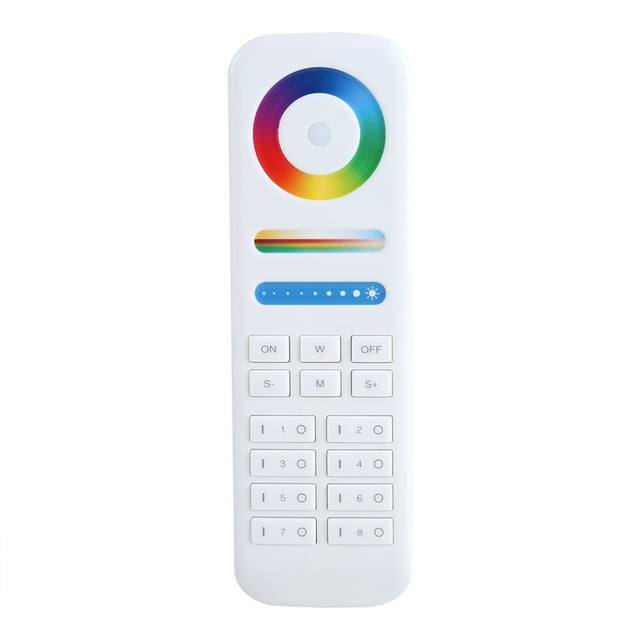 RGB Light Controller,Milight 2.4G Wireless 8-Zone RGB Controller LED Remote Controller True Excellence