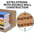 thumbnail image 2 of Small Classic Moving Box, 10-Pack, Reinforced Handles, Tape-Free Assembly, 15 x 12 x 10 Inches (7714901), 2 of 3