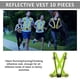 thumbnail image 3 of Chaleco reflectante, chalecos de advertencia unisex, banda de seguridad láser ajustable para correr de noche, andar en bicicleta, trotar y caminar, 3 of 5