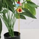thumbnail image 3 of Estacas metálicas para jardín con adornos de flores artificiales | Pila decorativa para exteriores, patios y parterres | Estacas metálicas resistentes a la intemperie y fáciles de instalar para la, 3 of 4