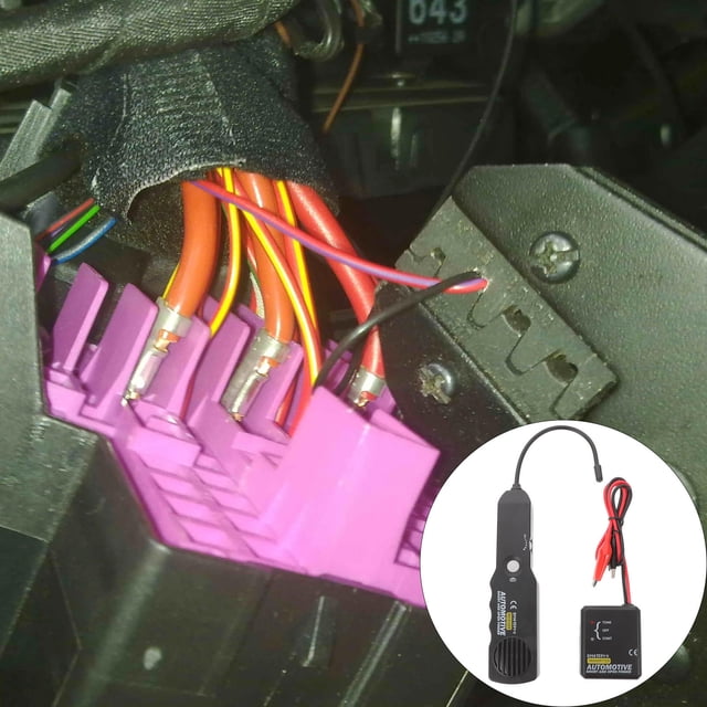 OFFIGAM 1Set Car Wire Tracker Electrical Circuit Tester with Flexible Probes for Short and Open Circuit Diagnosis
