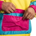 thumbnail image 4 of Retro Windbreaker Jacket Lightweight 80s & 90s Colorful Designs, 4 of 6
