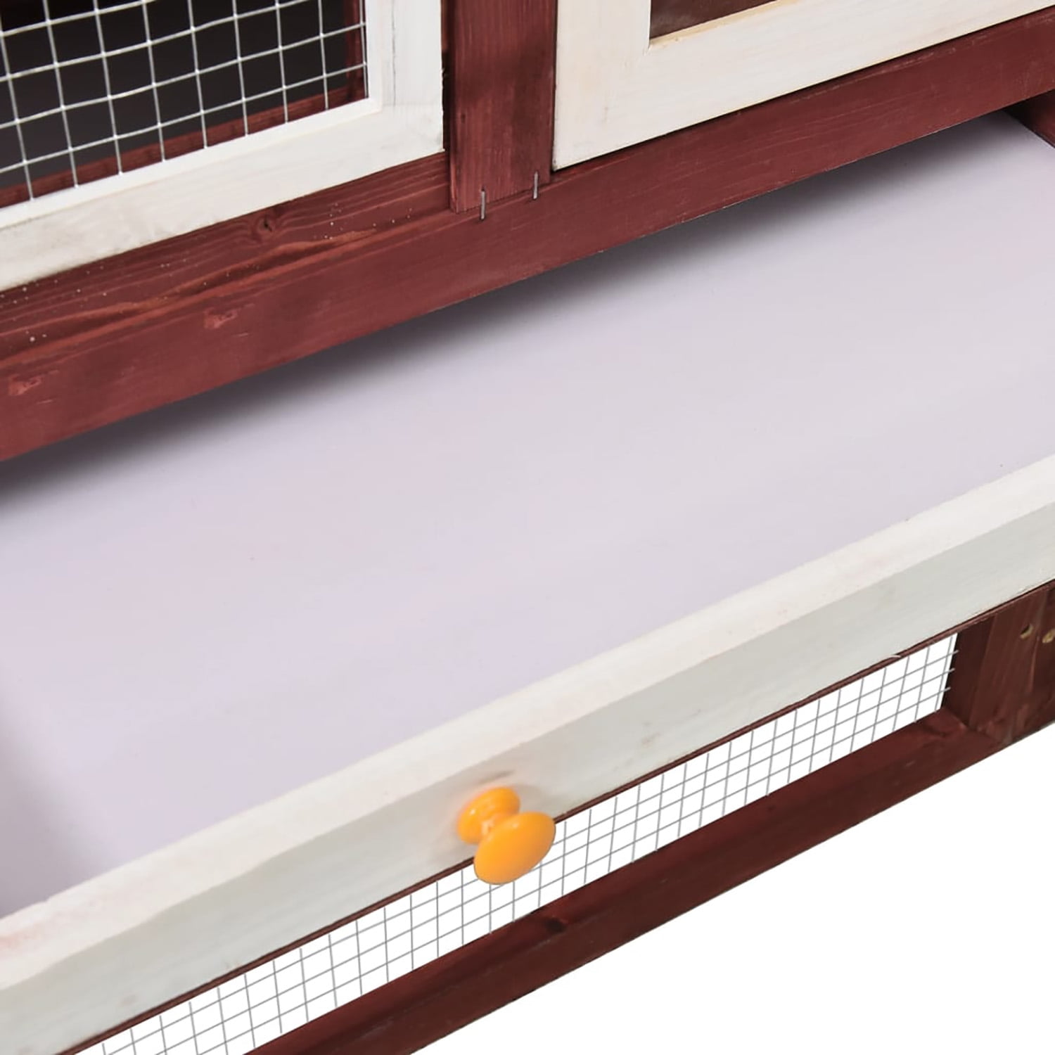 Pefilos 56"Outdoor Rabbit Hutch, Indoor Rabbit Cage with Tray, Wood Bunny House Chicken Coops, Gray Pefilos 56"Outdoor Rabbit Hutch, Indoor Rabbit Cage with Tray, Wood Bunny House Chicken Coops, Gray