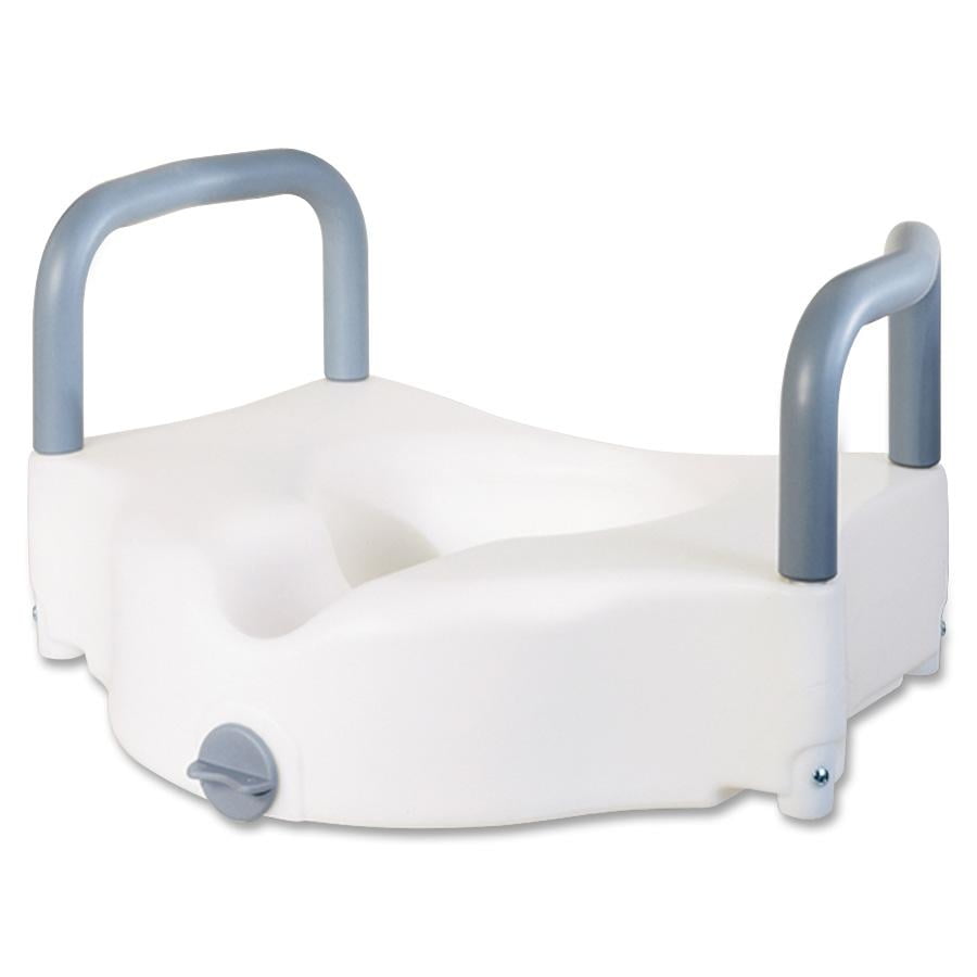Medline Locking Raised Toilet Seat with Arms
