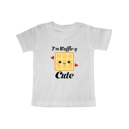 

Inktastic Waffle Pun Im Waffle-y Cute Gift Baby Girl T-Shirt