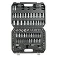 thumbnail image 3 of 106-Pc 1/4" & 3/8" Drive Socket and Ratchet Set, 6-Point SAE/Metric Sockets (5/32-1", 5-19mm), Deep & Standard, with Case, 3 of 7