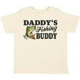 thumbnail image 3 of Inktastic Daddy's Fishing Buddy Boys Toddler T-Shirt, 3 of 5