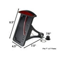 thumbnail image 5 of Krator Side Mount Verticle Plate Black Tail Brake Light Compatible with Victory Hammer 8-Ball, 5 of 5