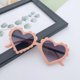 thumbnail image 1 of Bonitas gafas de sol de moda coreana con forma de corazón para niños, gafas de sol kawaii para niños y niñas, pequeñas gafas de dibujos animados frescas, 1 of 6