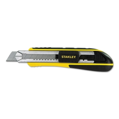 

FatMax Snap-Off Knives 7 in Carbon Blade ABS/TPR Silver/Yellow/Black | Bundle of 5 Each