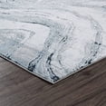 thumbnail image 4 of GLORY RUGS Modern Abstract Area Rug 8x10 Grey Navy Faded Soft for Living Room Bedroom Home and Office, 4 of 5