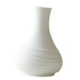 thumbnail image 2 of Florero de cerámica bnca hecho a mano moderno hecho a mano para repisa de chimenea, decoración de estar arreglo floral elegante C Sunnimix maceta blanca, 2 of 8