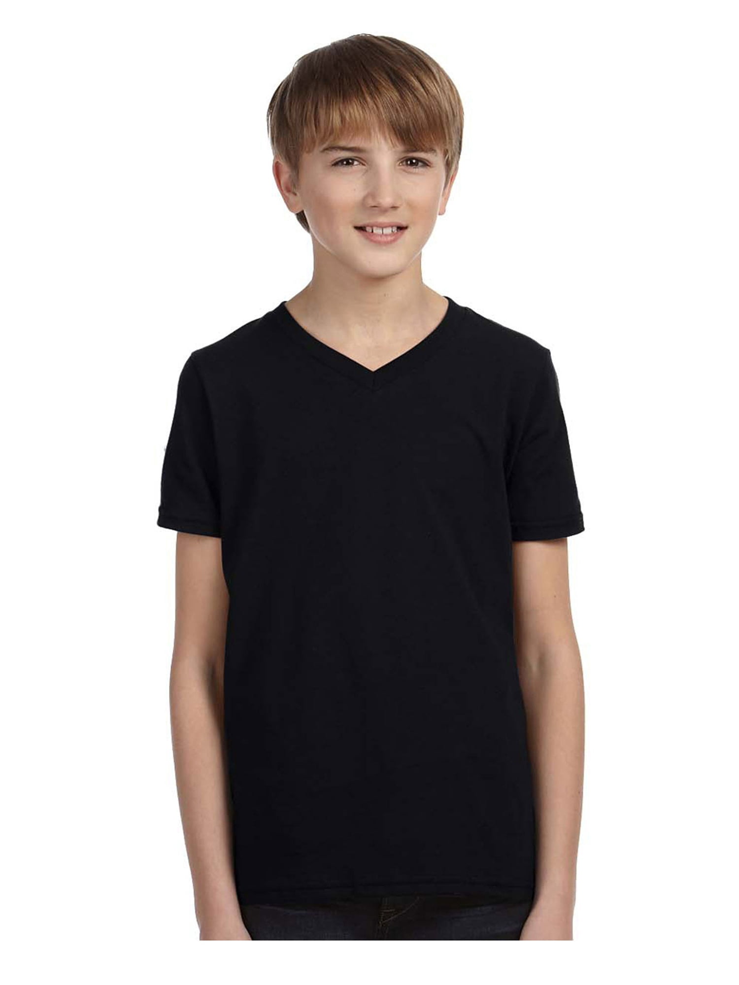 Bella Canvas Big Boys Side Seamed V 