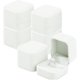 thumbnail image 1 of Cajas de regalo de joyería Caja de regalo de caja de anillo de arete de collar, caja de regalo de anillo de caja de joyería de terciopelo de 6 paquetes, cajas de caja de anillo individual Cajas d, 1 of 5