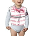 thumbnail image 6 of Hirioo Flamingo for Baby Waterproof Pocket Bib Adjustable Closed for Babies Toddlers with Large Pocket 6-24Months, 6 of 8