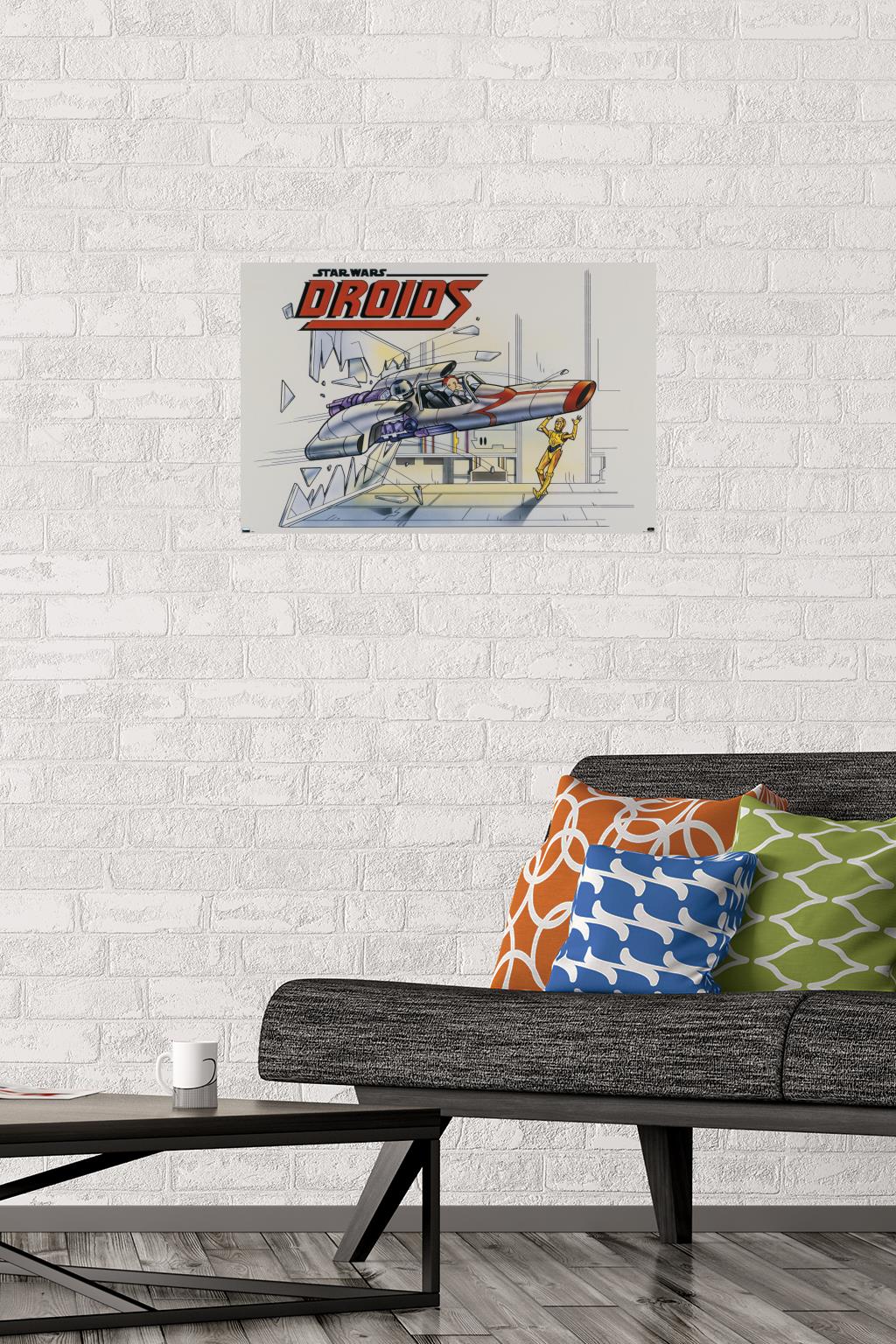 Star Wars: Droids - Crash Wall Poster, 14.725" x 22.375"