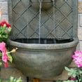 thumbnail image 6 of Sunnydaze Messina Polystone Outdoor Wall Fountain, Florentine Finish, 6 of 10