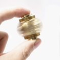 thumbnail image 3 of Fidget Cube Spinner, juego de dedos con 4 marchas, metal de latón con rodamientos ultrasuaves, mecanismo duradero - Dorado, 3 of 5