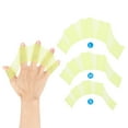 thumbnail image 6 of Uxcell Silicone Swimming Gloves Webbed Swim Gloves Water Resistance Gear Paddle Fins Green M 2Pair, 6 of 6