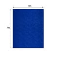 thumbnail image 3 of Royal Blue Suede Acid Free 5x7 Backing Board - Uncut Photo Mat Board - 10 Sheets, 3 of 3