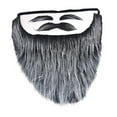 thumbnail image 3 of Bigote falso, facial, barba falsa para Halloween, fiestas para hombres y mujeres, 3 of 9