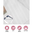 thumbnail image 6 of Navy Blue Grey Striped Kitchen Dish Towels for Drying Dishes Set of 4, Modern Minimalist Ombre Lines Waffle Weave Microfiber Hand Tea Bathroom Towels Quick Dry & Absorbent Towel 15.7x23.6, 6 of 7